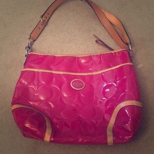 Pink Coach Purse